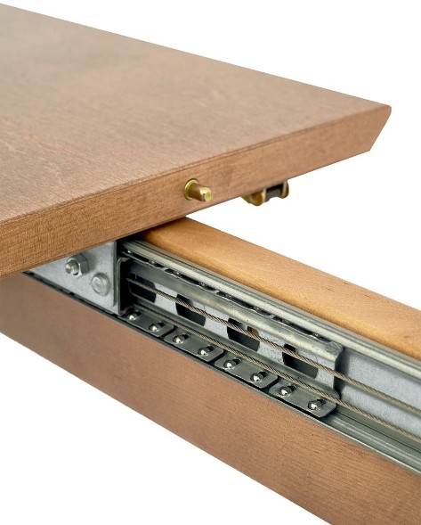 Стол раскладной Пегас classic+  1530(+350)*890, Дуб натуральный/Дуб натуральный 