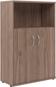 Шкаф с глухими малыми дверьми СТ-2.1 Ясень Шимо 770*365*1200