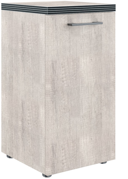 Шкаф колонка с глухой малой дверью и топом TLC 42.1(L) Дуб Каньон 430х452х833