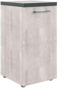 Шкаф колонка с глухой малой дверью и топом TLC 42.1(R) Дуб Каньон 430х452х833