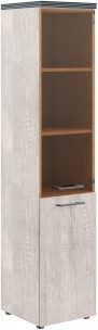 Шкаф колонка (R) комбинированая с топом THC 42.2(R) Дуб Каньон 430х452х1968