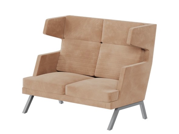 Aldo Диван двухместный высокий ALD-02 1430*960*1180