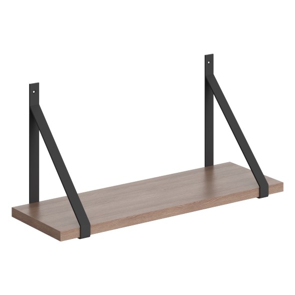 Полка с полкодержателями SH2-GINO 630х210х300 COFFEE