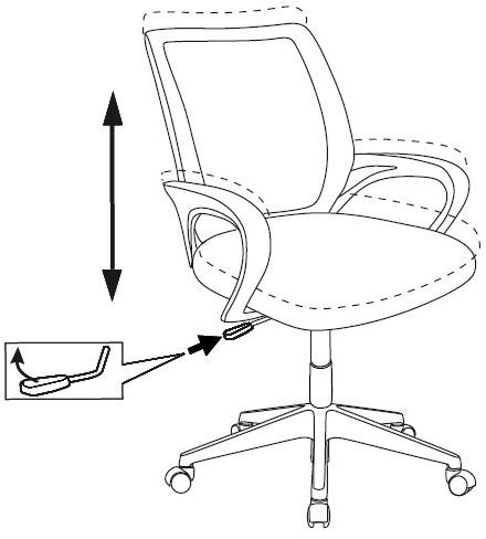 Кресло детское Бюрократ BUROKIDS 1 
