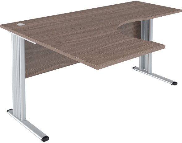 Стол эргономичный СА-4M(L) Беларусь Ясень Шимо 1600х1200х755