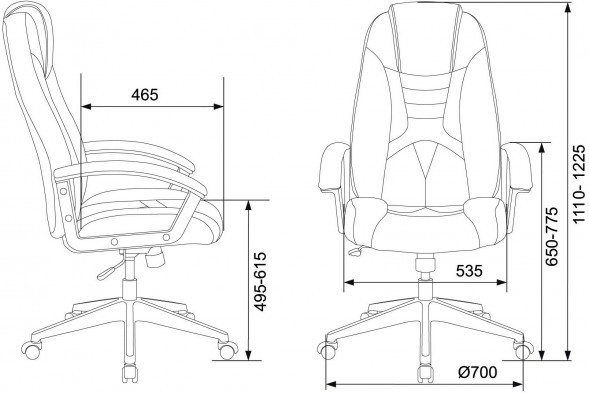 Кресло игровое Zombie Viking 8