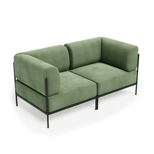 Rio Диван двухместный РСЕ-05 1620*810*770