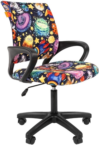 Детское кресло  CHAIRMAN KIDS 103 BLACK НЛО