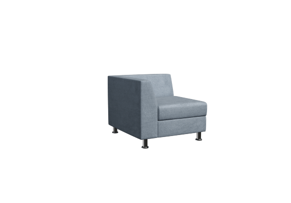 Prime Секция с подлокотником одноместная правая PR.SP-1 (R) 750*770*720