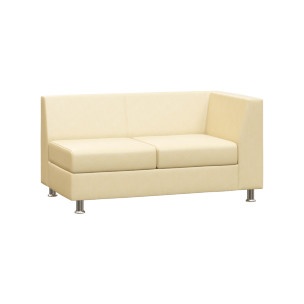 Prime Секция с подлокотником двухместная левая PR.SP-2 (L) 1300*770*720