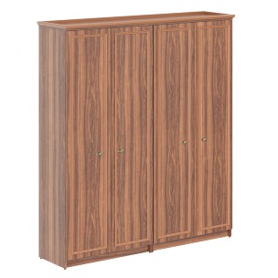 Шкаф высокий 2-х секционный с глухими дверьми RHC 180.1 1808х466х2023 RAUT