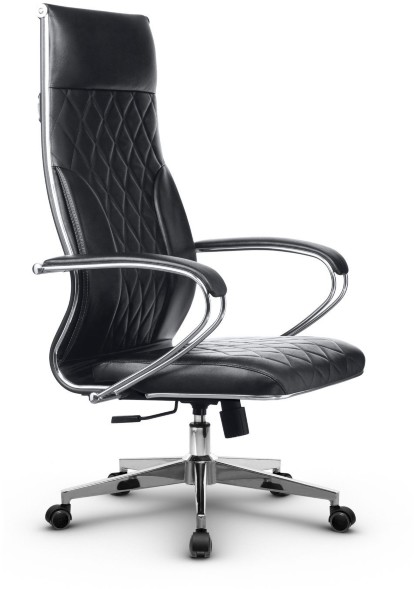 Кресло офисное Metta L NewLeather  (хром пр. сеч.) 
