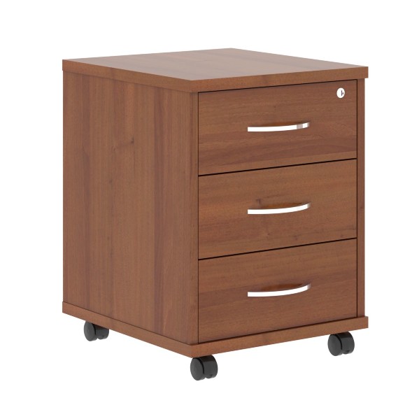 Тумба подкатная ТМ-3 Орех с фолдингом 412*450*551 IMAGO в Воронеже 