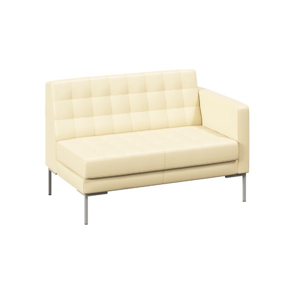 Forest Секция с подлокотником двухместная FR-SP-02 (L) 1270*800*840